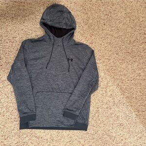 Under Armour Men's Blue Gray Hoodie Size L